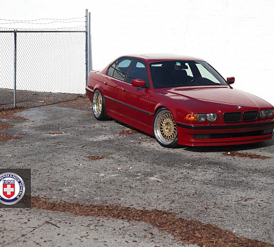 Фото дисков HRE 501 на BMW 7 (E38)
