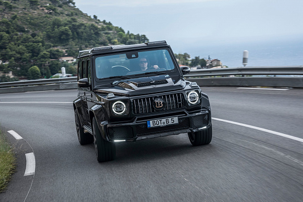 Фото дисков BRABUS Monoblock Y (Platinum Edition) Сатиновый графит на Mercedes-Benz G-Class III