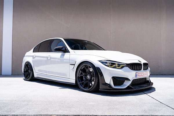 Фото дисков Rusch GTX-R Глянцевый темный лак на BMW 3/M3 (F3x/F80)