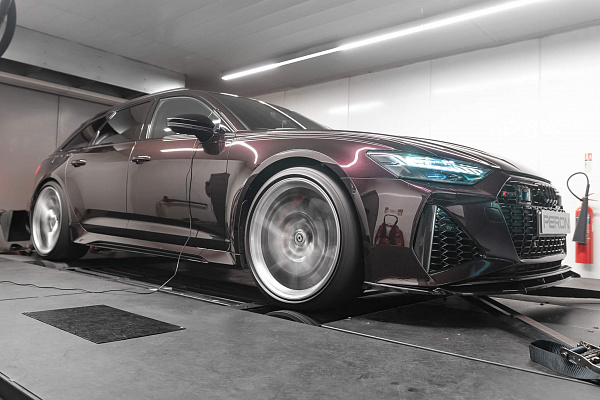 Фото дисков HRE FF10 Серебро на Audi A/RS 6 (C8)