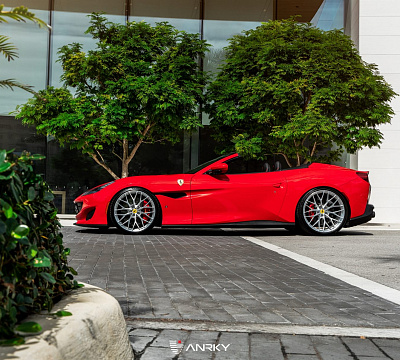 Фото дисков Anrky AN10 на Ferrari Portofino