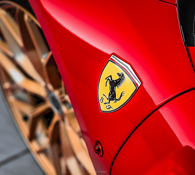 Фото дисков Brixton Forged CM6-R на Ferrari 488