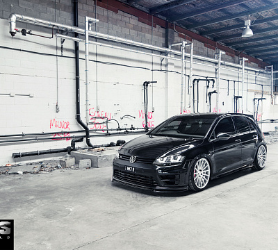 Фото дисков Vossen VFS-2 на Volkswagen Golf VII