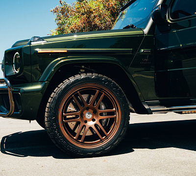 Фото дисков HRE 312 GTS на Mercedes-Benz G-Class III