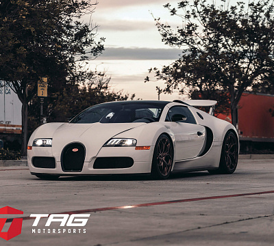 Фото дисков HRE P111SC на Bugatti Veyron