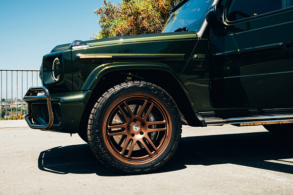 Фото дисков HRE 312 GTS Сатиновая бронза на Mercedes-Benz G-Class III