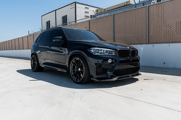 Фото дисков HRE S104 Черный сатин на BMW X5/X5 M (F15/F85)