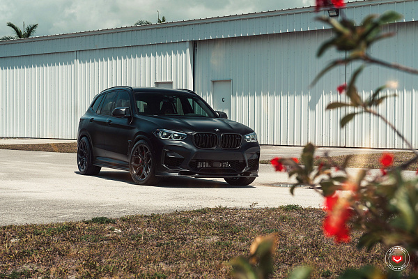 Фото дисков Vossen EVO-3R Глянцевый темный лак на BMW X3/X3 M (G01/F97)