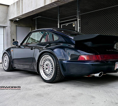 Фото дисков HRE 501 на Porsche 911 III