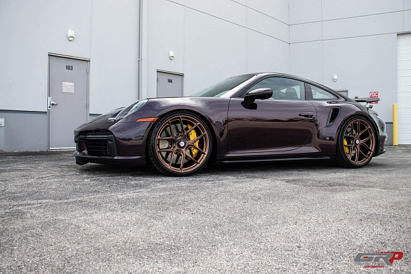 Фото дисков HRE P101SC Сатиновая темная медь на Porsche 911 VIII