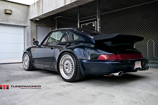 Фото дисков HRE 501 Глянцевый лак на Porsche 911 III