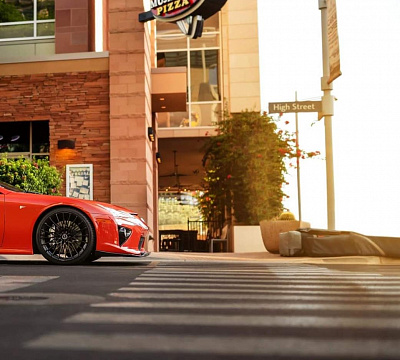 Фото дисков Brixton Forged HS1 на Lexus LFA