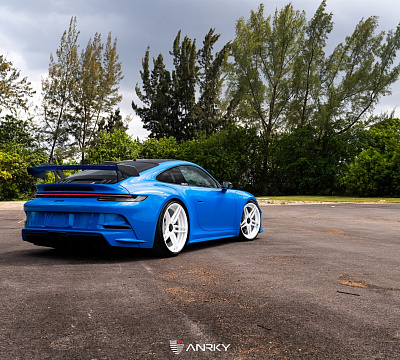 Фото дисков Anrky AN27 на Porsche 911 VIII