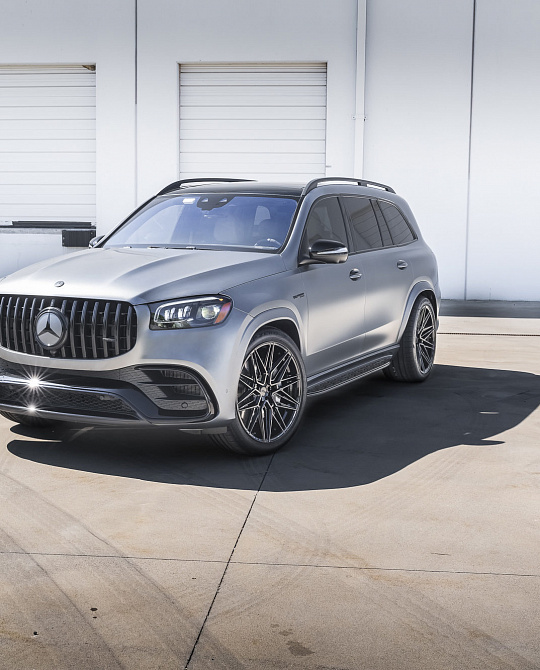 Фото дисков HF-7 Черный глянец на Mercedes-Benz GLS (X167)