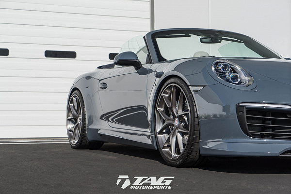 Фото дисков HRE P101 Глянцевый тонированный лак на Porsche 911 VII