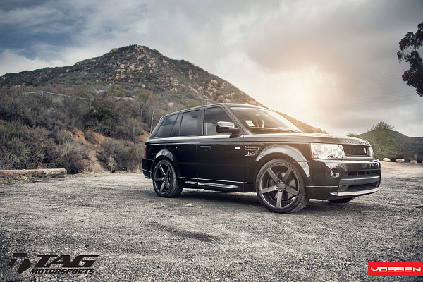 Фото дисков Vossen CV3 Сатиновый графит на Land Rover Range Rover Sport I