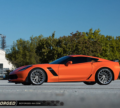 Фото дисков BC Forged HCA383 на Chevrolet Corvette C7