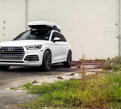 Фото дисков Vossen HF-2 на Audi Q5 (FY)