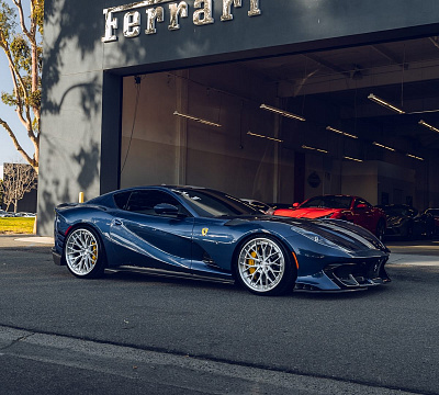 Фото дисков Anrky AN30 на Ferrari 812