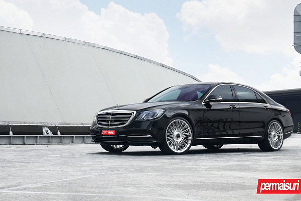 Фото дисков Vossen S17-14 Глянцевый лак на Mercedes-Benz S-Class (W222, C217)