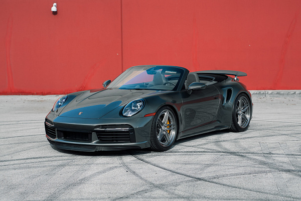Фото дисков HRE S107SC Сатиновый темный лак на Porsche 911 VIII