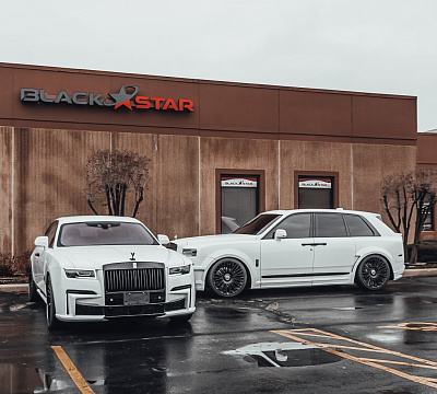Фото дисков Brixton Forged LX01 на Rolls-Royce Cullinan