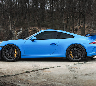 Фото дисков Brixton Forged PF7 на Porsche 911 VII