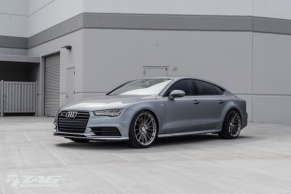 Фото дисков HRE P103 Глянцевый тонированный лак на Audi A/RS 7 (4G)