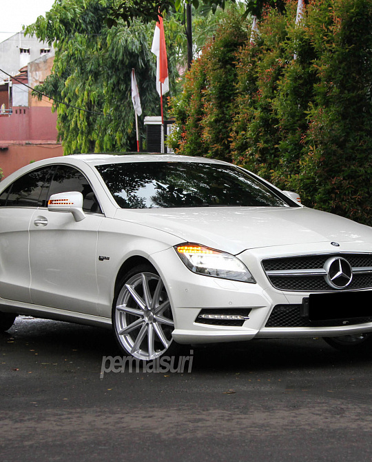 Фото дисков VFS-10 Серебро на Mercedes-Benz CLS (C218)