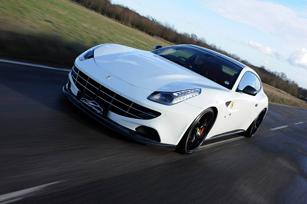 Фото дисков HRE P101 Черный глянец на Ferrari FF
