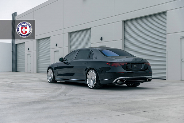 Фото дисков HRE L108M Полированный лак на Mercedes-Benz S-Class (W223)