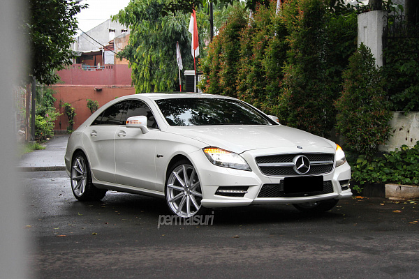 Фото дисков Vossen VFS-10 Серебро на Mercedes-Benz CLS (C218)