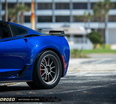 Фото дисков BC Forged TD01 на Chevrolet Corvette C7