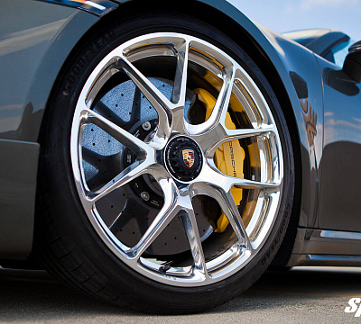 Фото дисков HRE P101 на Porsche 911 VIII