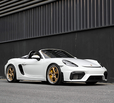 Фото дисков HRE 522 на Porsche Boxster IV