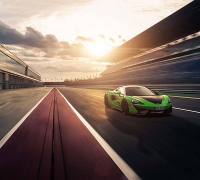 Фото дисков HRE R101 Lightweight на McLaren 570S