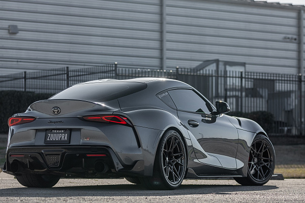 Фото дисков Anrky S1-X2 Глянцевый темный лак на Toyota Supra A90