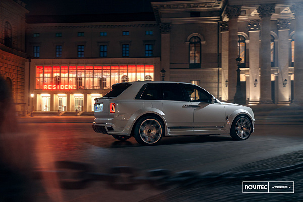 Фото дисков NOVITEC SP2 Глянцевый лак на Rolls-Royce Cullinan