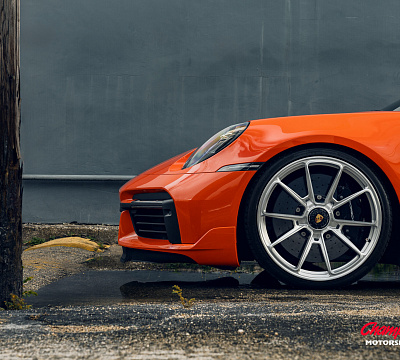 Фото дисков Vossen RS92 на Porsche 911 VIII