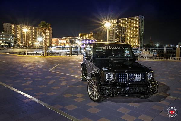 Фото дисков Vossen M-X4T Глянцевый тонированный лак на Mercedes-Benz G-Class III