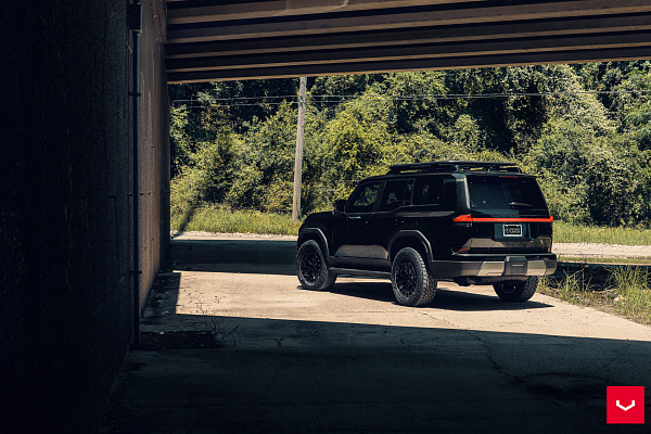 Фото дисков Vossen HFX-1 (6-Lug) Черный глянец на Lexus GX III
