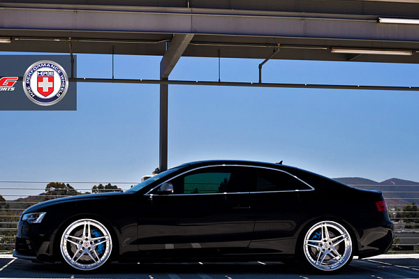 Фото дисков HRE S107 Глянцевый лак на Audi A/S/RS 5 (8T)