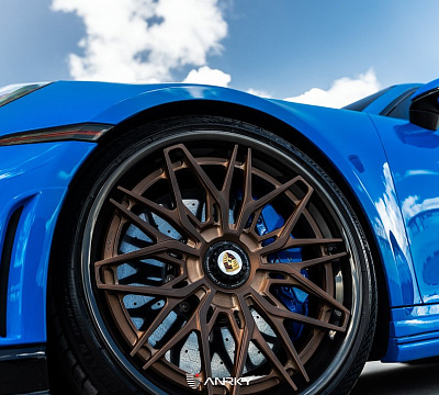Фото дисков Anrky S3-X1 на Porsche 911 VIII