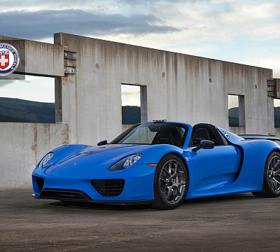 Фото дисков HRE P101 на Porsche 918 Spyder