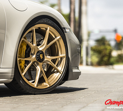 Фото дисков Vossen RS74 на Porsche 911 VII