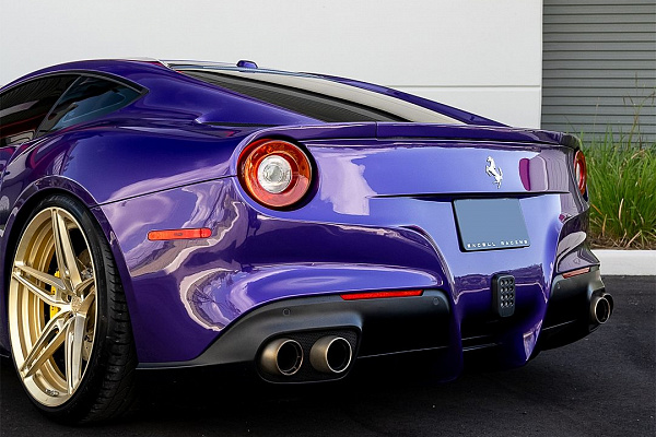 Фото дисков Anrky AN27 Глянцевое золото на Ferrari F12
