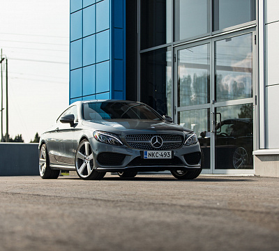 Фото дисков Vossen CG-210 на Mercedes-Benz C-Class (W205)