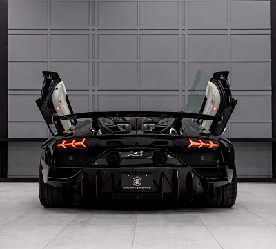 Фото дисков Brixton Forged NC01-R на Lamborghini Aventador
