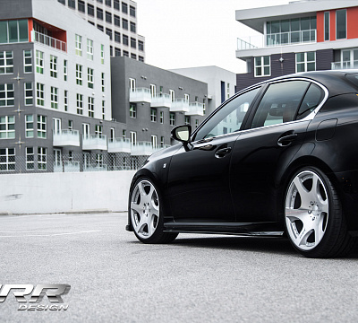 Фото дисков MRR VP3 на Lexus GS IV