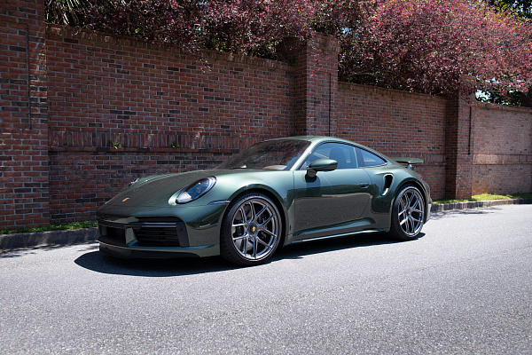 Фото дисков HRE P101SC Глянцевый темный лак на Porsche 911 VIII